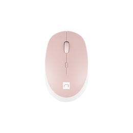 Pele Natec | Mouse | Harrier 2 | Wireless | Bluetooth | White/Pink
