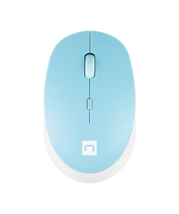 Pele Natec | Mouse | Harrier 2 | Wireless | Bluetooth | White/Blue  Hover