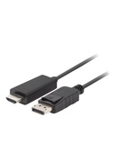  Lanberg | DisplayPort Male | HDMI Male | DisplayPort to HDMI Cable | DP to HDMI | 1 m Hover