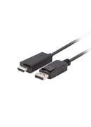  Lanberg | DisplayPort Male | HDMI Male | DisplayPort to HDMI Cable | DP to HDMI | 3 m