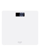 Svari Adler | Bathroom scale | AD 8157w | Maximum weight (capacity) 150 kg | Accuracy 100 g | Body Mass Index (BMI) measuring | White Hover