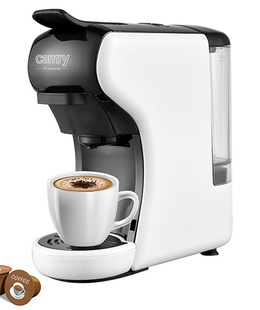  Camry | Multi-capsule Espresso machine | CR 4414 | Pump pressure 19 bar | Ground/Capsule | 1450 W | White/Black  Hover