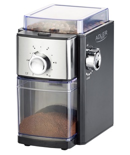  Adler | AD 4448 | Coffee Grinder | 300 W | Coffee beans capacity 250 g | Number of cups 12 per container pc(s) | Black  Hover