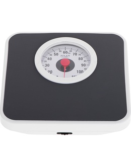 Svari Adler | Mechanical Bathroom Scale | AD 8178 | Maximum weight (capacity) 120 kg | Accuracy 1000 g | Black  Hover