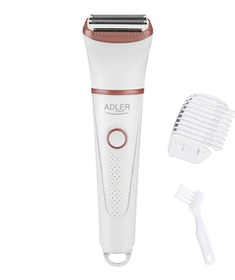 Epilātors Adler | Lady Shaver | AD 2941 | Operating time (max) Does not apply min | Wet & Dry | AAA | White  Hover