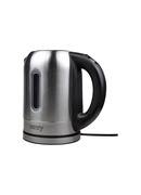 Tējkanna Camry | Kettle | CR 1253 | With electronic control | 2200 W | 1.7 L | Stainless steel | 360° rotational base | Stainless steel Hover
