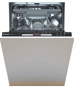 Trauku mazgājamā mašīna Candy Dishwasher CDIH 2D1145 Built-in Width 44.8 cm Number of place settings 11 Number of programs 7 Energy efficiency class E Display AquaStop function Does not apply  Hover