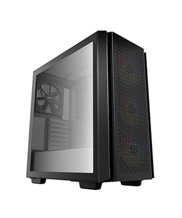  Deepcool | MID TOWER CASE | CG560 | Side window | Black | Mid-Tower | Power supply included No | ATX PS2  Hover