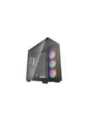  Deepcool Full Tower Gaming Case CH780 Side window Black ATX+ Power supply included No