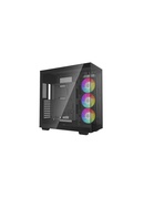  Deepcool Full Tower Gaming Case CH780 Side window Black ATX+ Power supply included No Hover
