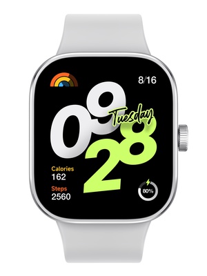 Viedpulksteni Redmi Watch 4 | Smart watch | GPS (satellite) | AMOLED | Waterproof | Silver Gray  Hover