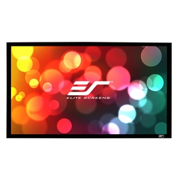 Elite Screens SableFrame Series ER110WH1 Diagonal 110  16:9 Viewable screen width (W) 244 cm Black