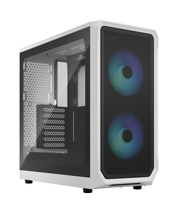  Fractal Design | Focus 2 | Side window | RGB White TG Clear Tint | Midi Tower | Power supply included No | ATX  Hover