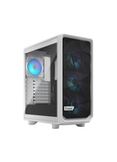  Fractal Design | Meshify 2 Compact RGB | Side window | White TG Clear | Mid-Tower | Power supply included No | ATX