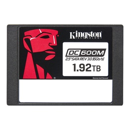 Kingston 1.92TB DATA CENTER DC600M SATA2.5 SSD