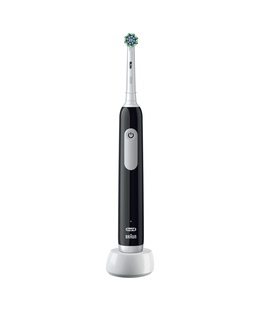 Birste Oral-B | Pro Series 1 Cross Action | Electric Toothbrush | Rechargeable | For adults | Black | Number of brush heads included 1 | Number of teeth brushing modes 3  Hover