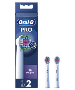 Birste Oral-B | Replaceable Toothbrush Heads | PRO 3D White refill | Heads | Does not apply | Number of brush heads included 2  Hover