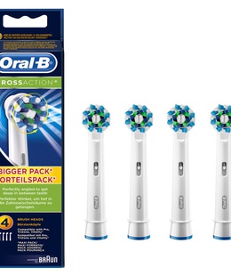 Birste Oral-B | EB50-4 | Toothbrush replacement | Heads | For adults | Number of brush heads included 4 | Number of teeth brushing modes Does not apply  Hover