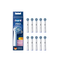 Birste Oral-B Replaceable Toothbrush Heads PRO refill Sensitive Clean Heads For adults Number of brush heads included 10 Number of teeth brushing modes Does not apply