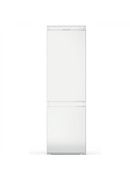  INDESIT Refrigerator INC18 T111 Energy efficiency class F Built-in Combi Height 177 cm No Frost system Fridge net capacity 182 L Freezer net capacity 68 L 34 dB White