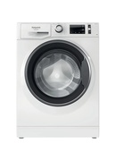Veļas mazgājamā  mašīna Hotpoint Washing machine NM11 846 WS A EU N Energy efficiency class A Front loading Washing capacity 8 kg 1400 RPM Depth 60.5 cm Width 59.5 cm Display Electronic Steam function White