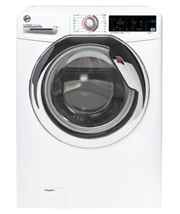 Veļas mazgājamā  mašīna Hoover | H3WS610TAMCE/1-S | Washing Machine | Energy efficiency class A | Front loading | Washing capacity 10 kg | 1600 RPM | Depth 58 cm | Width 60 cm | Display | LED | Steam function | NFC | White  Hover