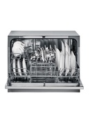 Trauku mazgājamā mašīna Candy Dishwasher CDCP 6S Table Width 55 cm Number of place settings 6 Number of programs 6 Energy efficiency class F Silver
