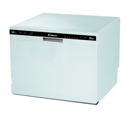 Trauku mazgājamā mašīna Candy Dishwasher CDCP 8 Table Width 55 cm Number of place settings 8 Energy efficiency class F White