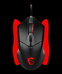 Pele MSI | Clutch GM08 | Gaming Mouse | USB 2.0 | Black  Hover