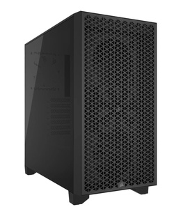  Corsair | Tempered Glass PC Case | 3000D | Black | Mid-Tower | Power supply included No | ATX  Hover
