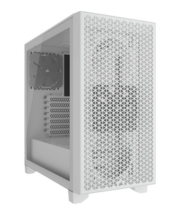  Corsair | Tempered Glass PC Case | 3000D | White | Mid-Tower | Power supply included No | ATX  Hover