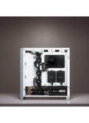  Corsair | Tempered Glass Mid-Tower ATX Case | iCUE 4000X RGB | Side window | Mid-Tower | White | Power supply included No | ATX Hover