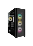  Corsair Tempered Glass Full-Tower PC Case  iCUE 7000X RGB Side window Black Full-Tower Power supply included No