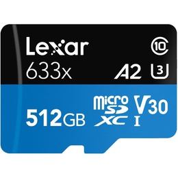  Lexar High-Performance 633x UHS-I  MicroSDXC