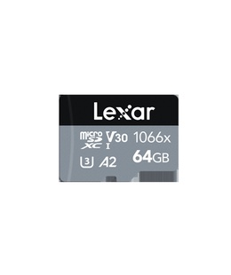  Lexar Professional 1066x UHS-I MicroSDXC 64 GB Flash memory class 10  Hover
