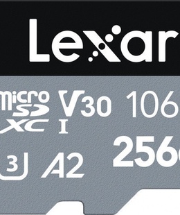  Lexar | High-Performance 1066x | UHS-I | 256 GB | MicroSDXC | Flash memory class 10  Hover