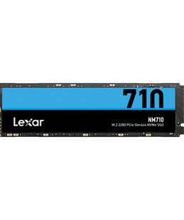  Lexar | M.2 NVMe SSD | NM710 | 500 GB | SSD form factor M.2 2280 | SSD interface PCIe Gen4x4 | Read speed 5000 MB/s | Write speed 2600 MB/s  Hover