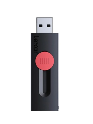  Lexar | Flash Drive | JumpDrive D300 | 128 GB | USB 3.2 Gen 1 | Black/Red  Hover