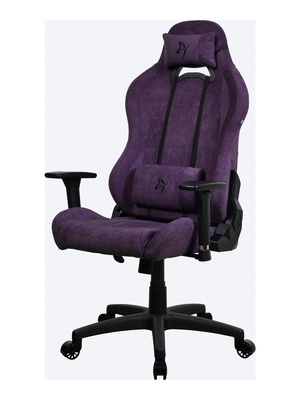  Arozzi Torretta SoftFabric Gaming Chair -Purple | Arozzi  Hover