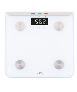 Svari ETA | Scales | Laura ETA078190000 | Body analyzer | Maximum weight (capacity) 180 kg | Accuracy 100 g | White  Hover