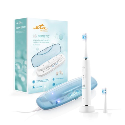 Birste ETA Toothbrush Sonetic Holiday ETA470790000 Rechargeable For adults Number of brush heads included 2 Number of teeth brushing modes 3 Sonic technology White