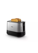 Tosteris Philips Toaster HD2637/90 Viva Collection Number of slots 2 Housing material  Metal/Plastic Black
