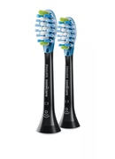 Birste Philips | HX9042/33 Sonicare C3 Premium Plaque Defence | Interchangeable Sonic Toothbrush Heads | Heads | For adults and children | Number of brush heads included 2 | Number of teeth brushing modes Does not apply | Sonic technology | Black