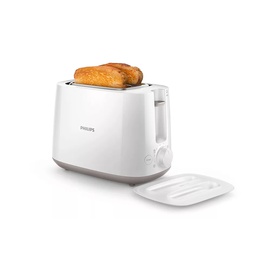Tosteris Philips | HD2582/00 | Toaster | Power 760 - 900 W | Number of slots 2 | Housing material Plastic | White