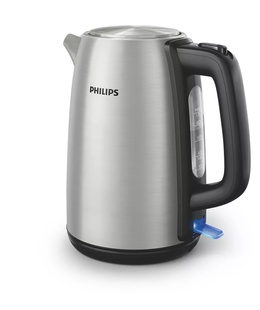 Tējkanna Philips | Kettle | HD9351/90 | Electric | 2200 W | 1.7 L | Stainless steel | 360° rotational base | Stainless steel  Hover