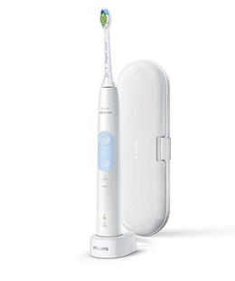 Birste Philips | HX6839/28 Sonicare ProtectiveClean 4500 Sonic | Electric Toothbrush | Rechargeable | For adults | ml | Number of heads | White/Light Blue | Number of brush heads included 1 | Number of teeth brushing modes 2  Hover