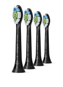 Birste Philips | HX6064/11 | Toothbrush replacement | Heads | For adults | Number of brush heads included 4 | Number of teeth brushing modes Does not apply | Black