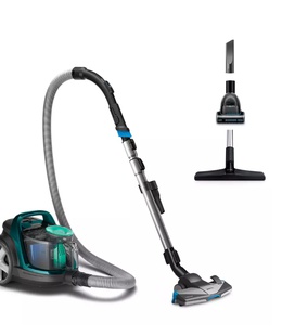  Philips | FC9555/09 | Vacuum cleaner | Bagless | Power 900 W | Dust capacity 1.5 L | Green  Hover