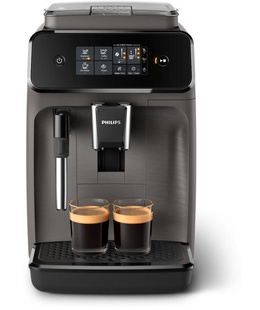  Philips | Espresso Coffee maker Series 1200 | EP1224/00 | Pump pressure 15 bar | Built-in milk frother | Fully automatic | 1500 W | Light Gray  Hover