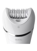 Epilātors Philips Epilator BRE700/00 Operating time (max) 40 min Number of power levels N/A Wet & Dry White Hover